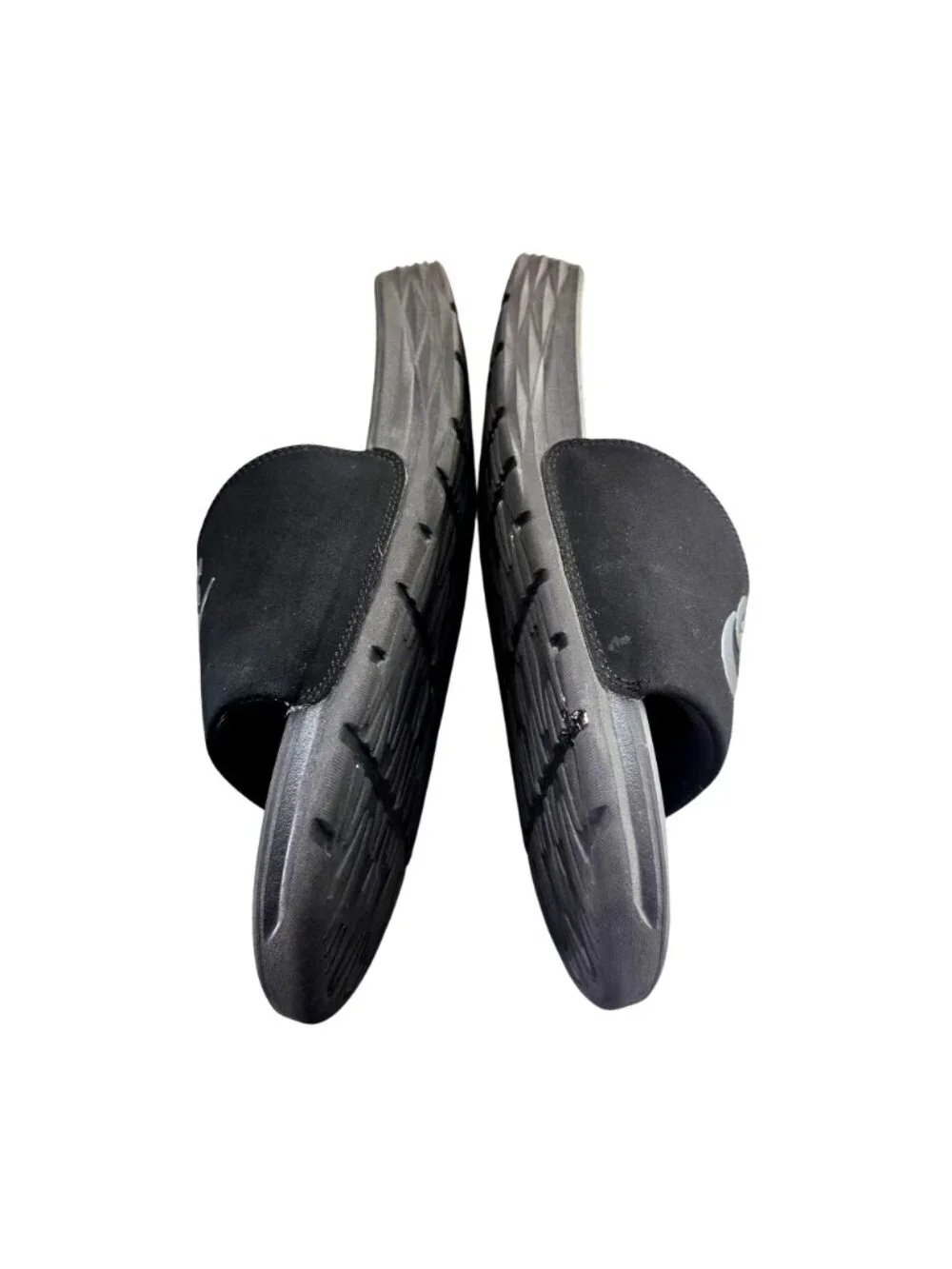 Nike Benassi Solarsoft Golf Slides Black Anthracite Men's 12